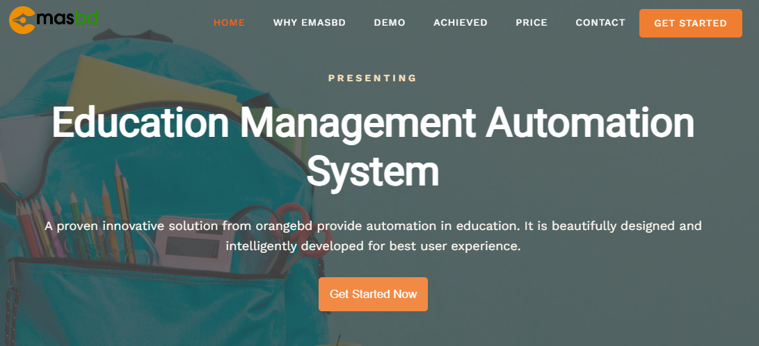 Education Management Automation System EMASBD